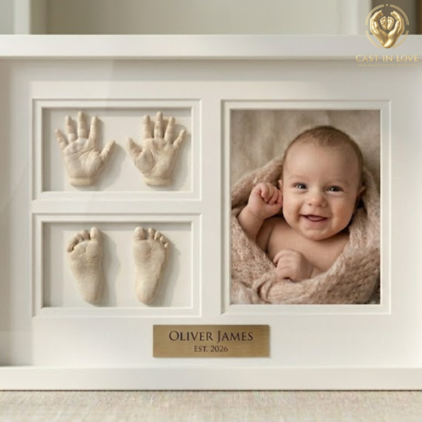 Baby Casting Frame with Photo