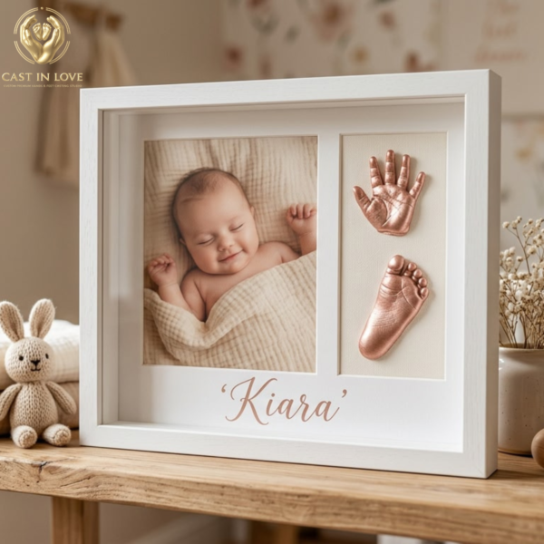 . Baby Photo, Hand & Foot Casting Display