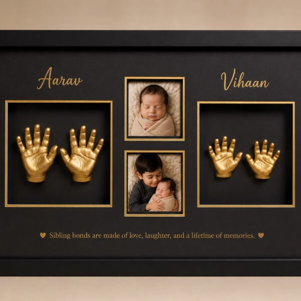 Twin Sibling Casting Display