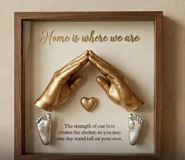 Protective Hands Family Frame